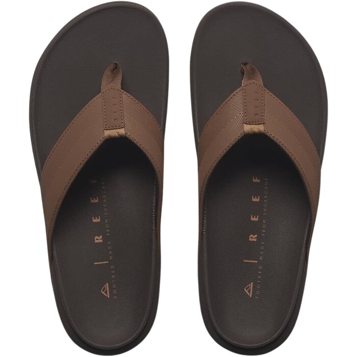 2024 Reef Mens The Raglan Flip Flop Sandal CJ3889 - Java / Gum